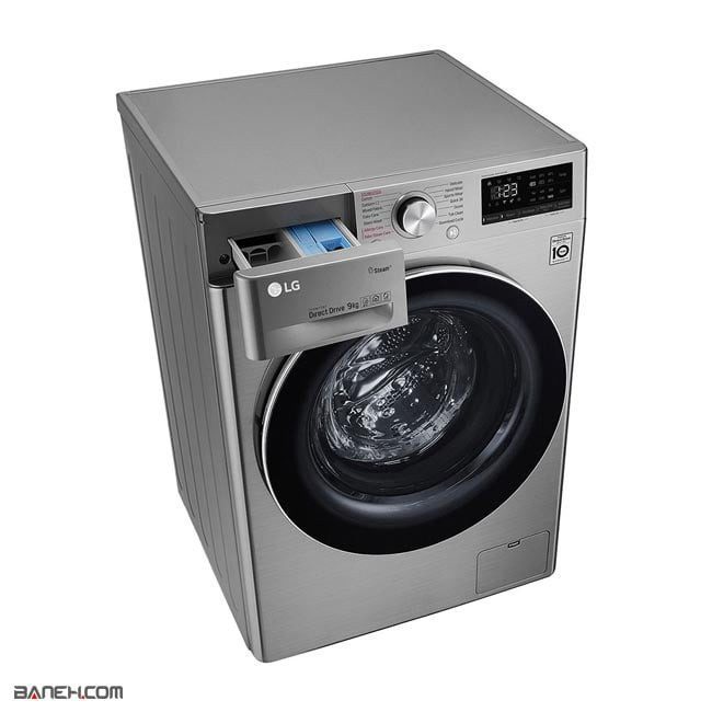 ماشین لباسشویی ال جی 10.5/7 کیلو مدل F4V5VY
