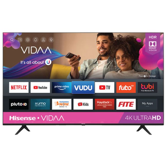 تلویزیون هایسنس 50 اینچ مدل 50A61GS هوشمند 4k