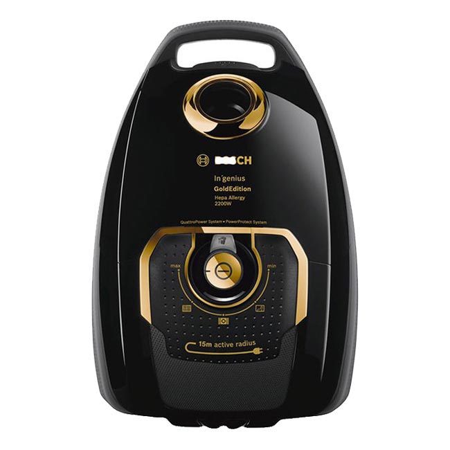 جاروبرقی گلدر بوش 2200 وات مدل BOSCH VACCUM CLEANER 2200W BGL8GOLDIR