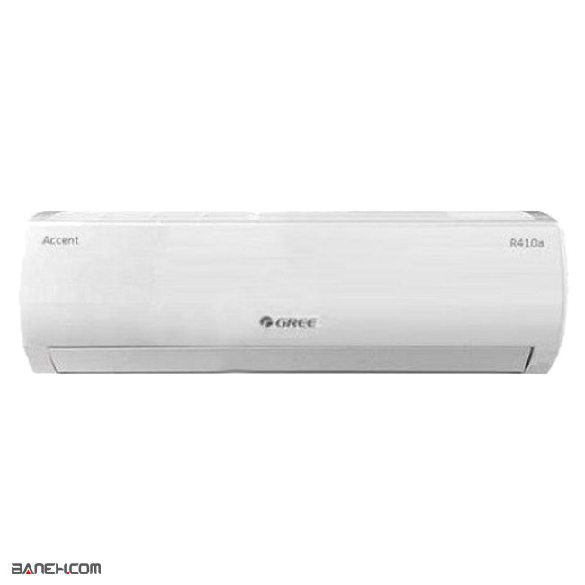 کولر گازی گری اکسنت 12000 T1 گاز R410A موتور بزرگ Gree Accent H12H1