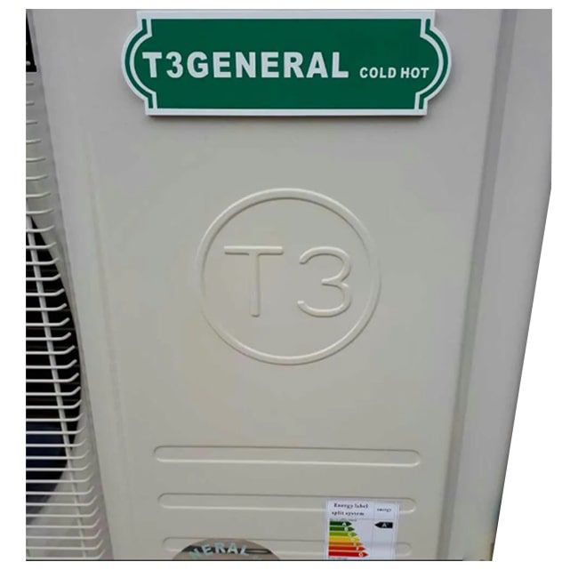 کولر گازی تی تری جنرال 18000 کارتن کاهی GNR-18K-SA T3General T3 R410