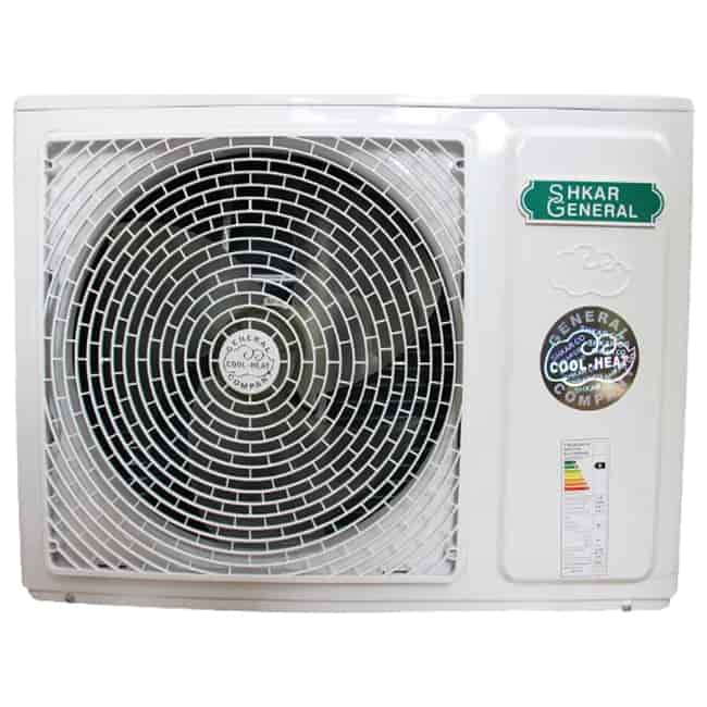 کولر گازی 30000 جنرال شکار طرح لبخند GNR-30GWN R22