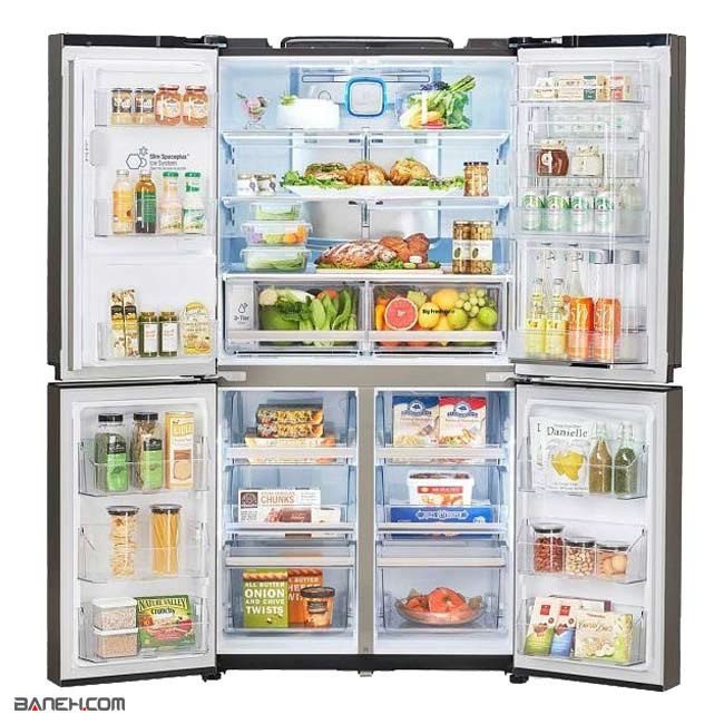 یخچال ساید بای ساید ال جی 30 فوت LG REFRIGERATOR GR J264 DPM