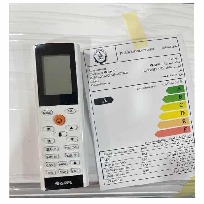 کولر گازی گری 36000 اینورتر وای فای GWH36QFXH-K3DTB2A/I