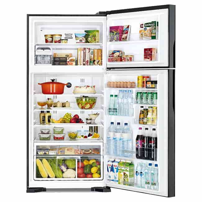 یخچال فریزر بالا پایین 550 لیتر هیتاچی R-V765