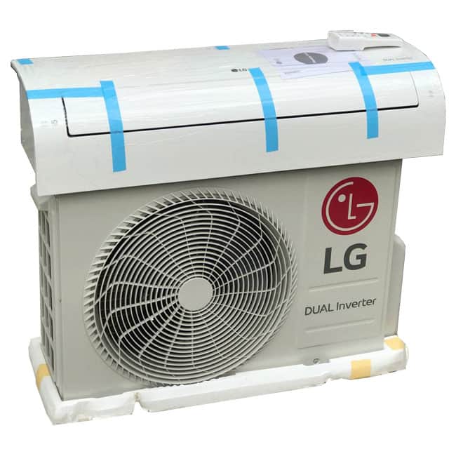 کولر گازی ال جی 24000 دیواری اینورتر R410 سرد و گرم S4-UQ24JA3QC LG T1