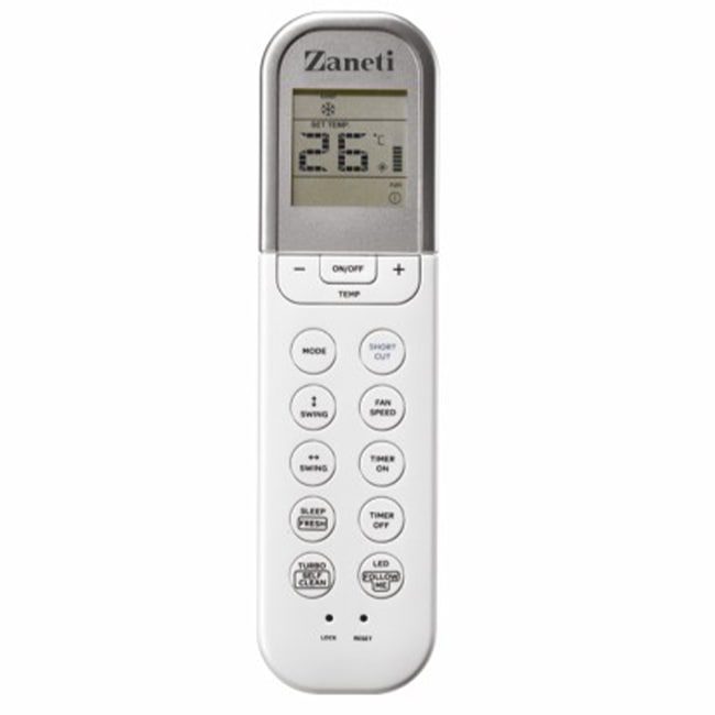 کولر گازی 12000 زانتی R410 دیواری ZMSA-12HO1R Zaneti T1