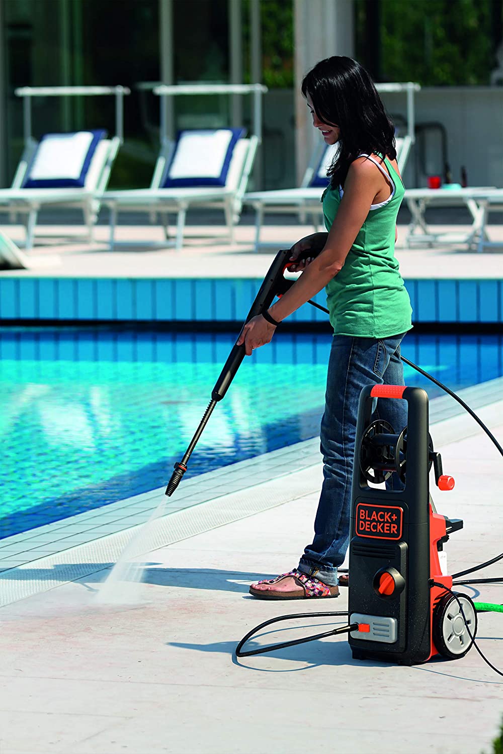 کارواش بلک اند دکر 1800 وات 135 بار مدلBLACK+DECKER BXPW1800E-B