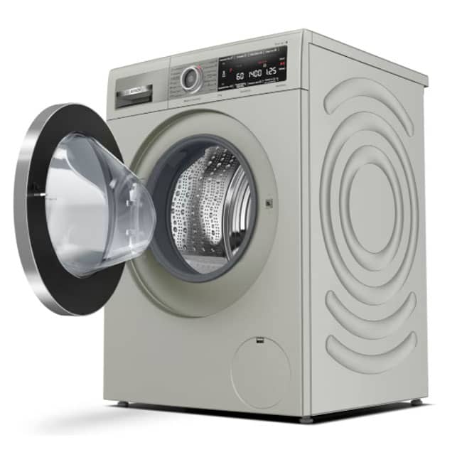 ماشین لباسشویی بوش 10 کیلو سری 8 نقره ای WAV28MX0ME